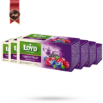 چای کیسه ای لوید LOYD مدل میوه جنگلی forest fruit پک 20 تای بسته 6 عددی