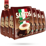 کاپوچینو سانتوس santos پک 20 ساشه ای بسته 6 عددی