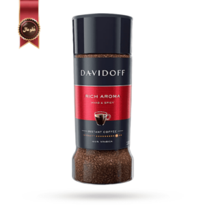 قهوه فوری دیویدوف Davidoff مدل ریچ آروما rich aroma وزن 100 گرم