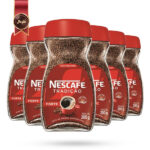 6 عدد قهوه فوری نسکافه Nescafe مدل ترادیکائو فورته Tradicao forte وزن 200 گرم