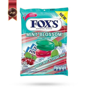 آبنبات فوکس Foxs مدل شکوفه نعناع Mint Blossom وزن 125 گرم