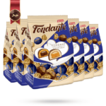 تافی فوندانت fondante مدل میکس کارامل و شکلات Caramel and chocolate mix یک کیلویی بسته 6 عددی