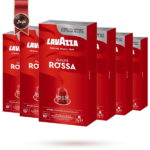 کپسول قهوه لاوازا lavazza مدل کوالیتا روسا qualita rossa پک 10 تایی بسته 6 عددی