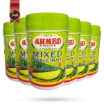 6 عدد ترشی میکس احمد Pickled Mix Ahmed یک کیلویی