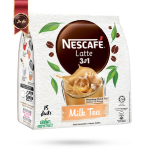 کافه لاته نسکافه Nescafe مدل شیر چای milk tea پک 15 ساشه ای