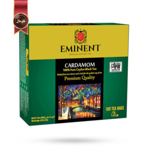 چای تی بگ امیننت eminent مدل هلدار cardamom پک 100 تایی