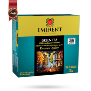 چای تی بگ امیننت eminent مدل چای سبز Green tea پک 100 تایی