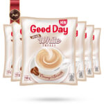 6 بسته کافی میکس گوددی good day مدل وایت کافی white coffee پک 30 ساشه ای