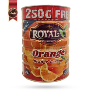 پودر شربت رویال royal مدل پرتقال Orange وزن 2750 گرم