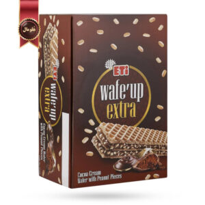 24 عدد ویفر ویف آپ اکسترا Wafe up extra مدل کرم شکلاتی Chocolate cream وزن 29 گرم