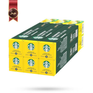 6 بسته کپسول قهوه استارباکس starbucks مدل sunny day blend پک 10 تایی