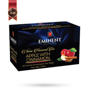 چای تی بگ امیننت eminent مدل سیب و دارچین Apple With Cinamom پک 20 تایی