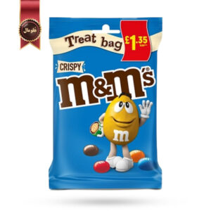 16 عدد دراژه ام اند ام M&M مدل کریسپی crispy وزن 77 گرم