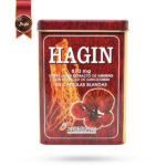 کپسول جنسینگ قرمز Hagin همراه با ژل رویال و قارچ گانودرما پک 60 عددی