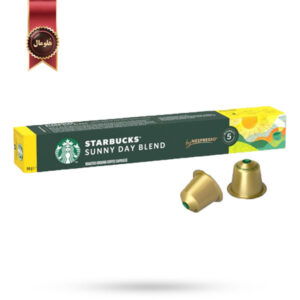 کپسول قهوه استارباکس starbucks مدل sunny day blend پک 10 تایی