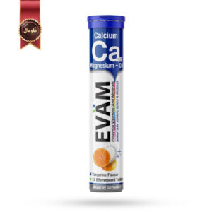 قرص جوشان ایوام evam مدل کلسیم، منیزیم و دی3 Calcium Magnesium D3