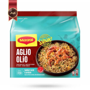 نودل مگی Maggi مدل روغن سیر Aglio Olio وزن 77 گرم پک 5 تایی