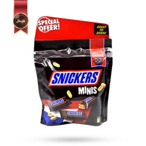 شکلات اسنیکرز مینی Snickers Minis پک 10 تایی