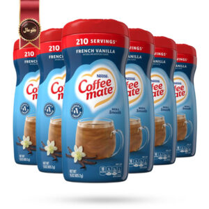 6 عدد کافی میت نستله coffee mate nestle مدل فرنچ وانیل French Vanilla وزن 425 گرم