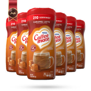 6 عدد کافی میت نستله coffee mate nestle مدل کارامل لته Caramel Latte وزن 425 گرم