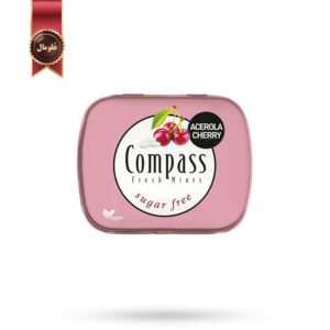 قرص خوشبوکننده دهان کامپس compass مدل گیلاس آسرولا Acerola Cherry