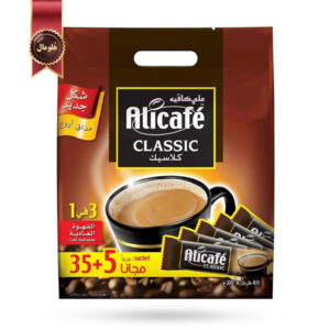 کافی میکس علی کافه Alicafe مدل کلاسیک Classic پک 40 ساشه ای