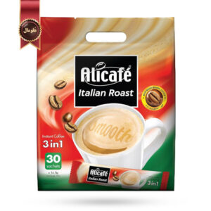 کافی میکس علی کافه Alicafe مدل رست ایتالیایی Italian Roast پک 30 ساشه ای