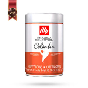 قهوه قوطی ایلی illy مدل کلمبیا colombia وزن 250 گرم