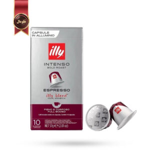 کپسول قهوه ایلی illy مدل اینتنسو اسپرسو intenso espresso پک 10 تایی