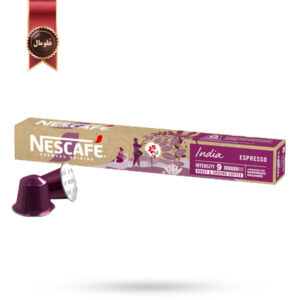 کپسول قهوه نسکافه NESCAFE مدل اسپرسو هند India Espresso پک 10 تایی