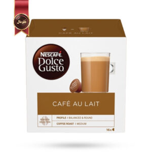 کپسول قهوه دولچه گوستو نسکافه Nescafe dolce gusto مدل کافه اوله cafe au lait پک 16 عددی