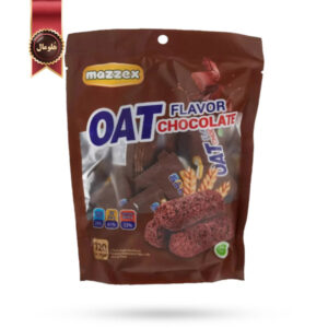 شکلات غلات اوت چوکو شکلاتی Oat choco مدل mazzex وزن 120 گرم