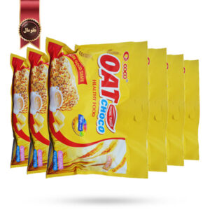 6 بسته شکلات غلات اوت چوکو Oat choco مدل کوکو COCO وزن 400 گرم