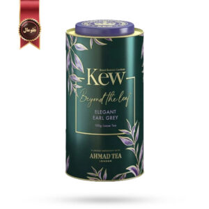 چای احمد کیو Ahmad Tea Kew مدل ارل گری شیک Elegant Earl Grey وزن 100 گرم