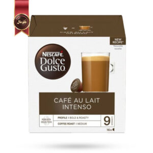 کپسول قهوه دولچه گوستو نسکافه Nescafe dolce gusto مدل کافه اوله اینتنسو Cafe Au Lait Intenso پک 16 عددی