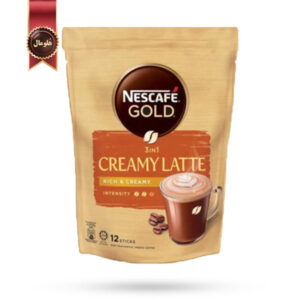 نسکافه گلد NESCAFE GOLD مدل کرما لته creamy latte پک 12 ساشه ای