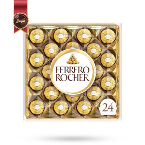 شکلات کادوئی فندقی فررو روشر Ferrero Rocher وزن 300 گرم