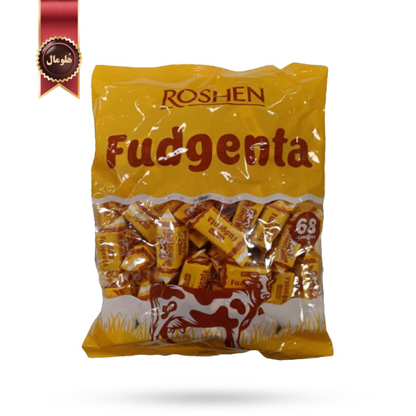 شکلات شیری روشن roshen مدل فاج Fudgenta وزن 785 گرم