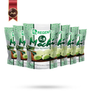 6 بسته موچی ریجنت Regent مدل چای سبز Green Tea Flavored وزن 240 گرم