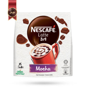 کافه لاته نسکافه Nescafe مدل موکا Mocha پک 15 ساشه ای