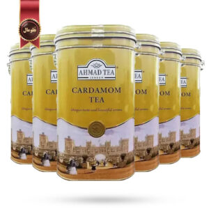 6 عدد چای احمد Ahmad Tea مدل هل Cardamom وزن 450 گرم