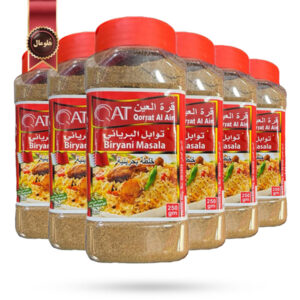 6 عدد ادویه قره العین Qorrat Al Ain مدل بریانی ماسالا Biryani Masala وزن 250 گرم