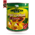 کمپوت آمریکن گرین فارم american green farm مدل کوکتل میوه فیستا Fiesta fruit cocktail سه کیلویی