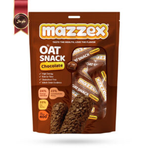 شکلات غلات اوت چوکو شکلاتی Oat choco مدل mazzex وزن 400 گرم