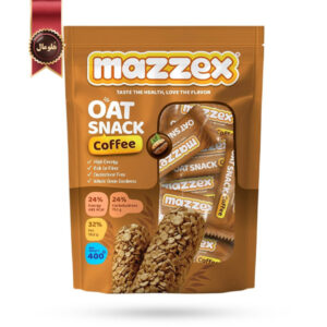شکلات غلات اوت چوکو قهوه Oat choco مدل mazzex وزن 400 گرم