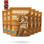 6 بسته شکلات غلات اوت چوکو قهوه Oat choco مدل mazzex وزن 400 گرم