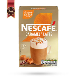 کافی میکس نسکافه Nescafe مدل کارامل لاته Caramel Latte پک 8 تایی