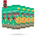 6 بسته بیسکویت ام اند ام M&M مدل شکلات شیری Milk Chocolate وزن 180 گرم