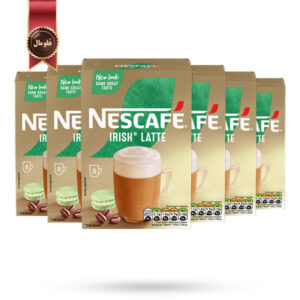 6 بسته کافی میکس نسکافه Nescafe مدل لاته ایرلندی Irish Latte پک 8 تایی