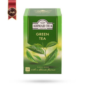 چای احمد Ahmad Tea مدل چای سبز Green Tea پک 20 تایی